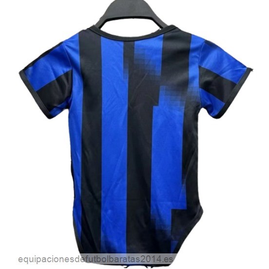 Nuevo 1ª Onesies Niños Inter Milan 23/24 Azul Negro Baratas